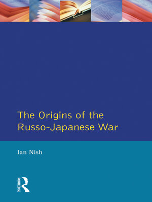 cover image of The Origins of the Russo-Japanese War